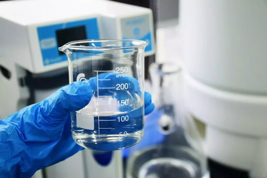 Analyse de la composition de l'eau