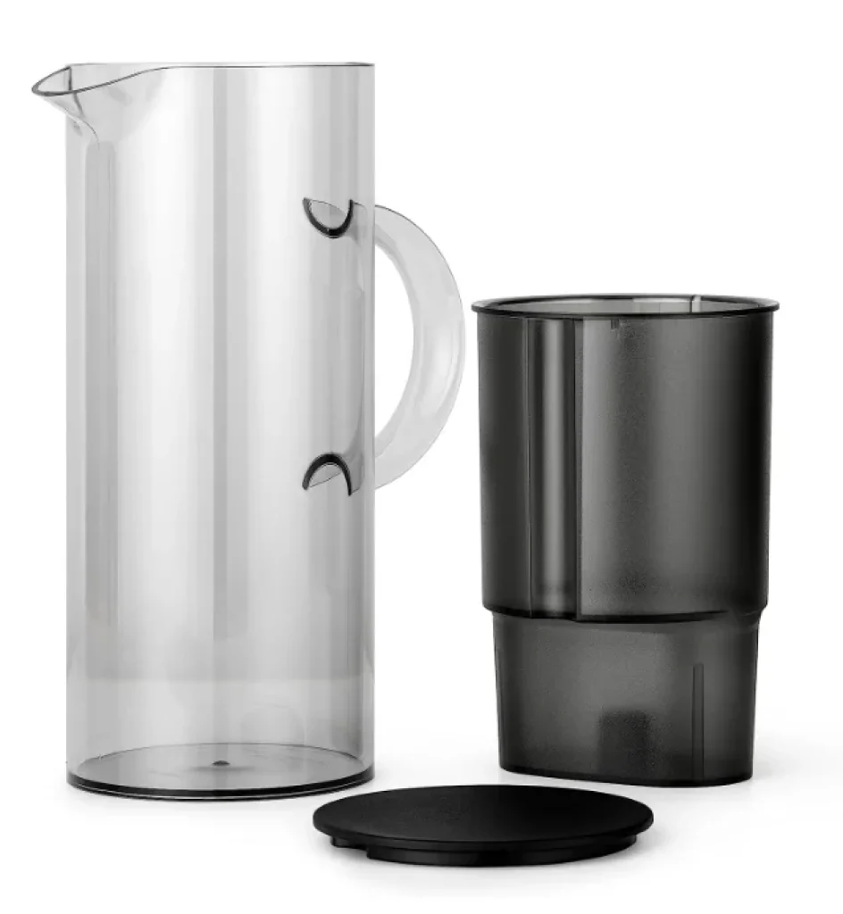 Eléments de la carafe filtrante Stelton
