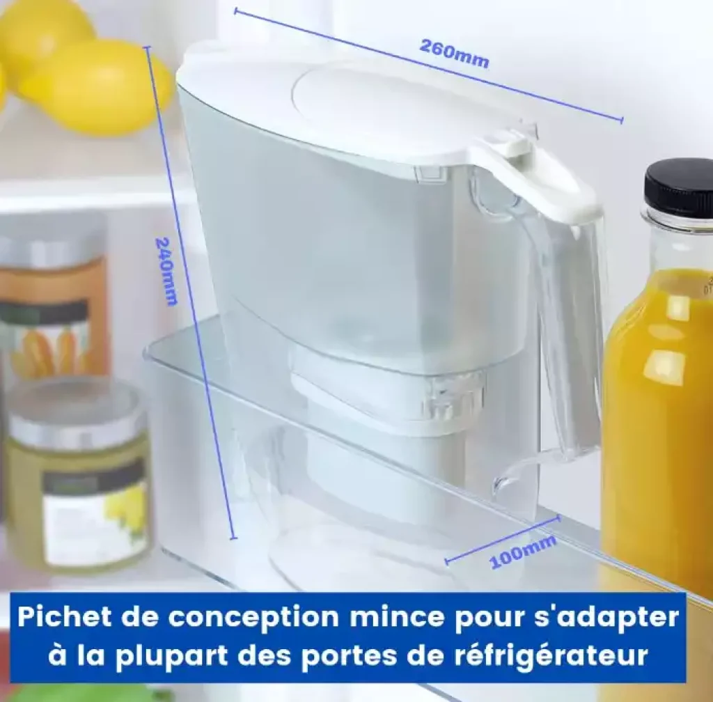 Aqua Optima dans un réfrigérateur