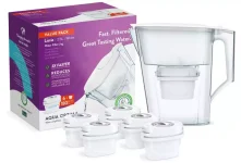 Carafe filtrante Aqua Optima Liscia