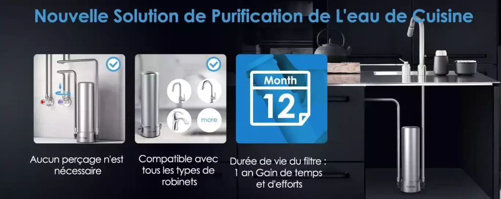 Avantages du filtre Waterdrop AS13