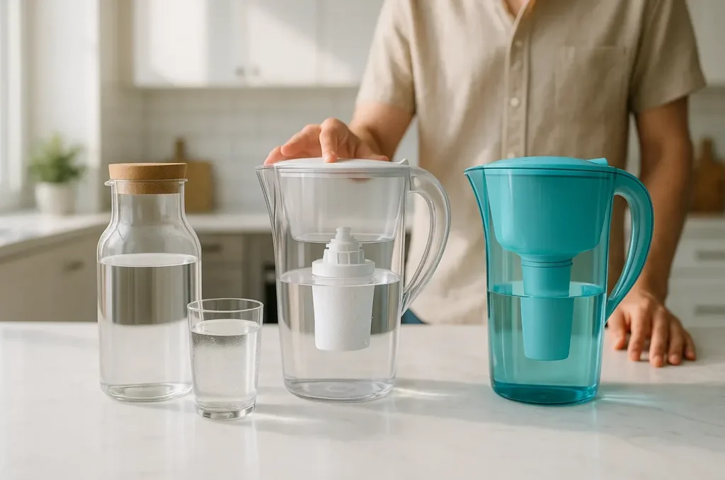 Comment choisir une carafe filtrante efficace