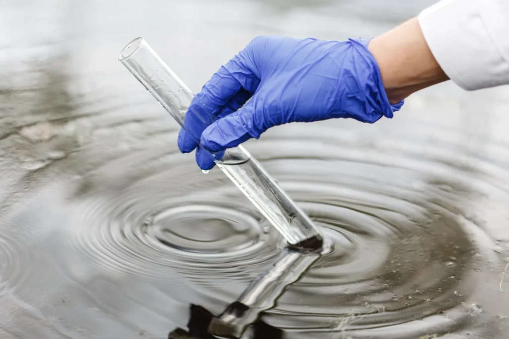 Une eau testé