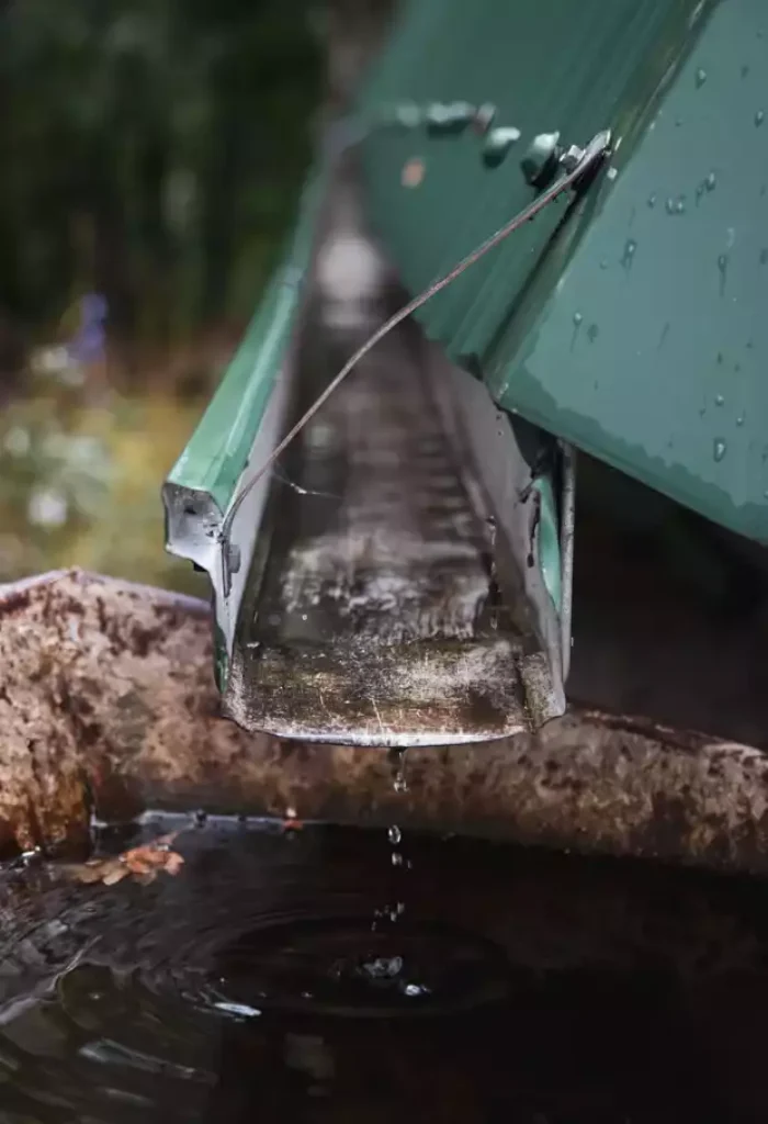 L'eau récupéré